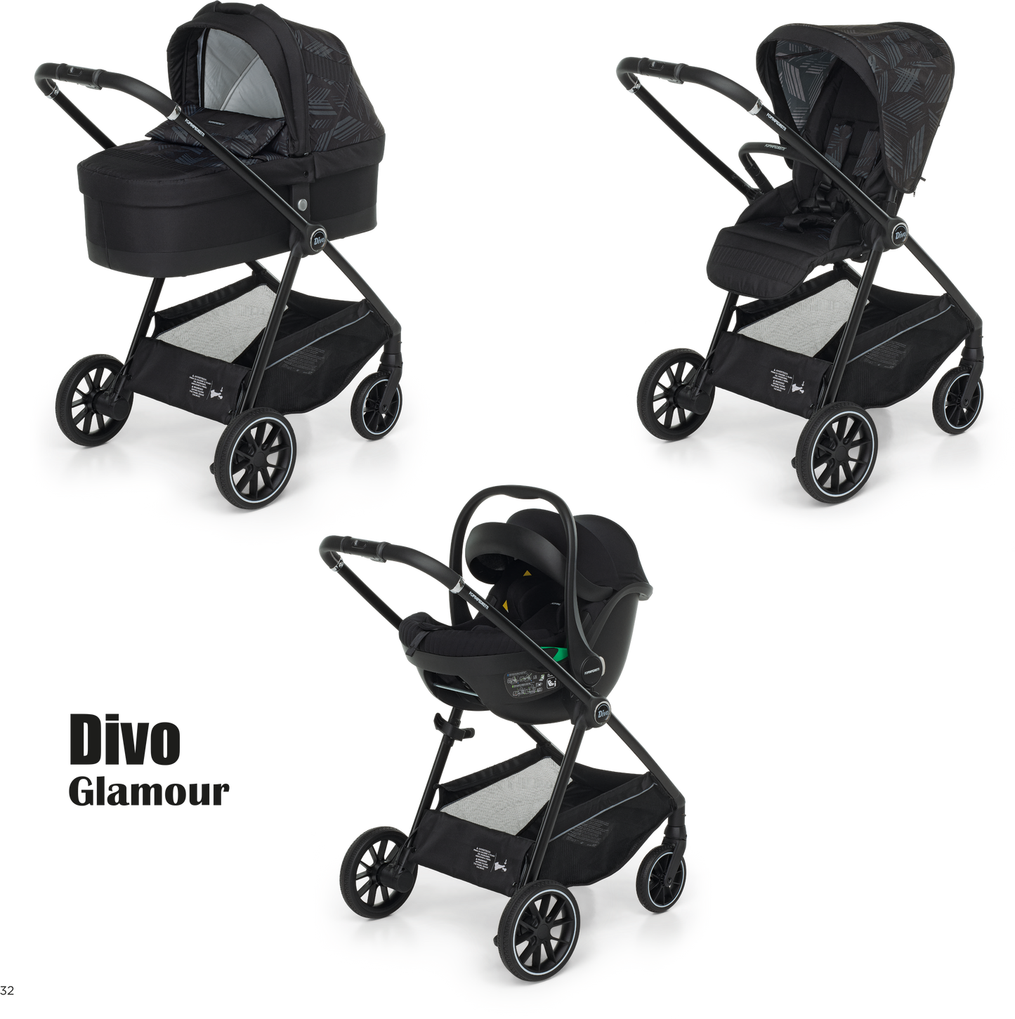 Divo i-Size Travel System Glamour