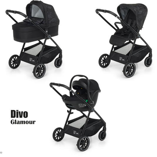 Divo i-Size Travel System Glamour