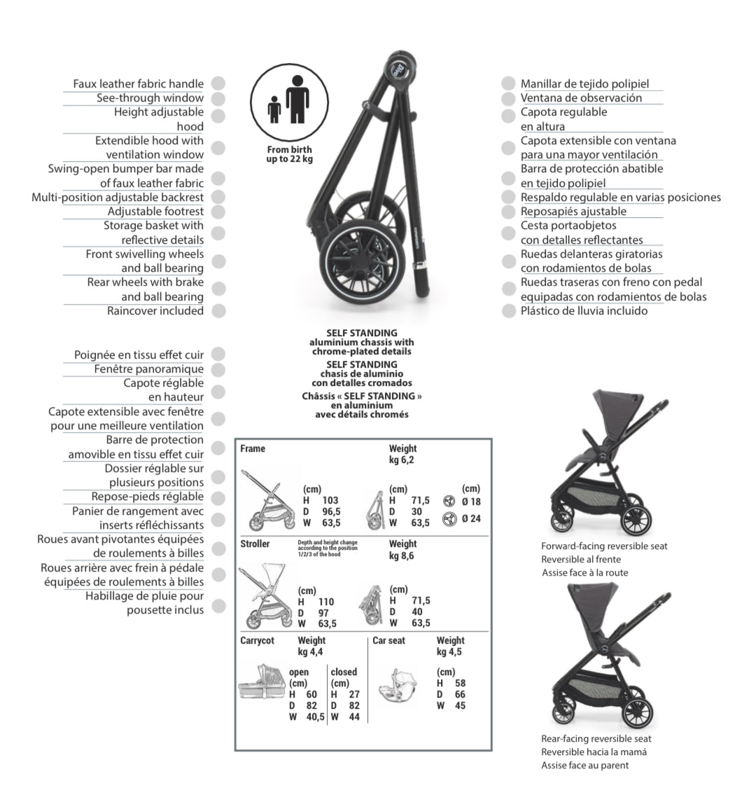 Divo i-Size Travel System Glamour