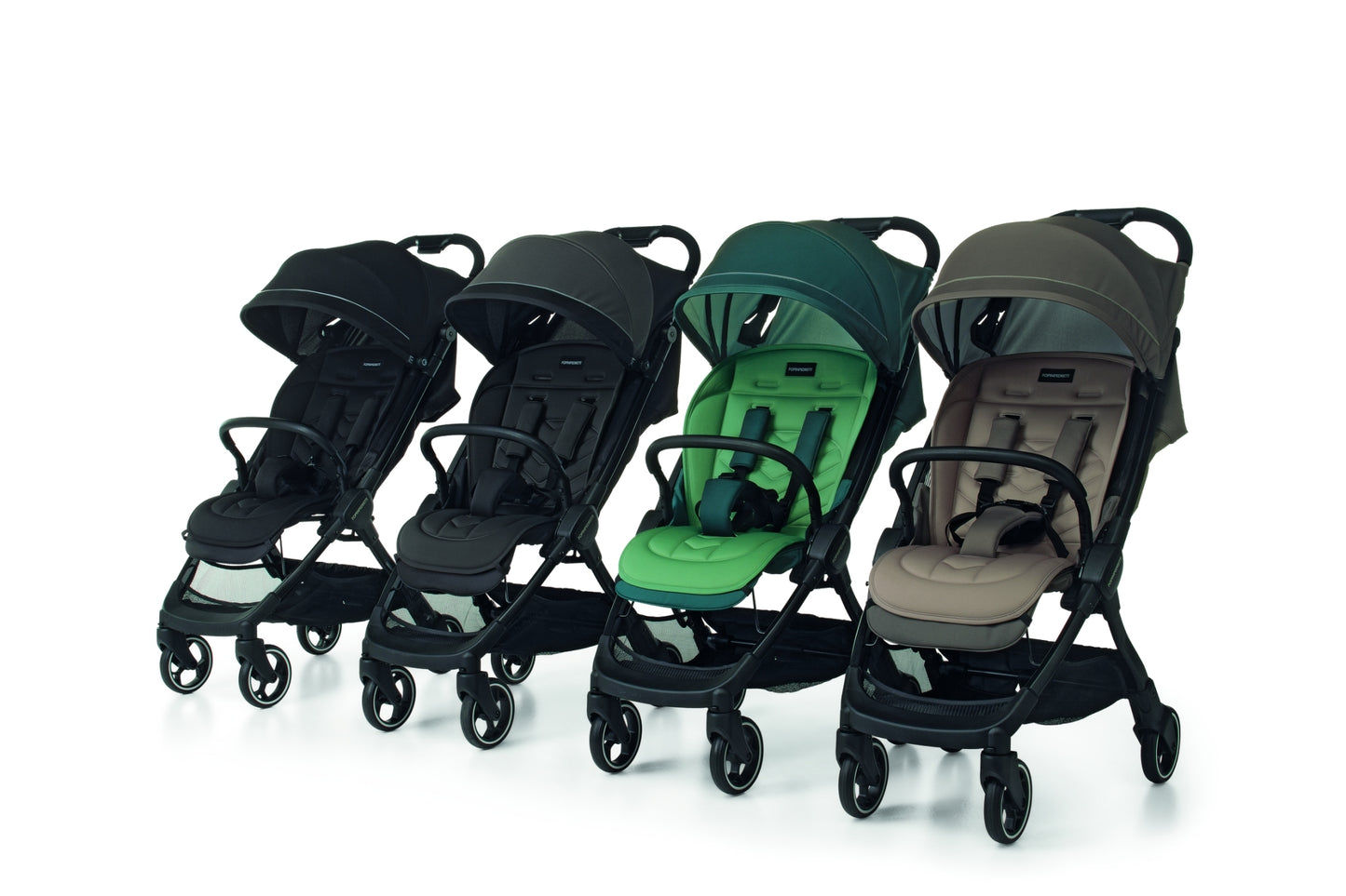 Foppapedretti Ciao Lightweight Self-Closing Stroller, Cuppuccino