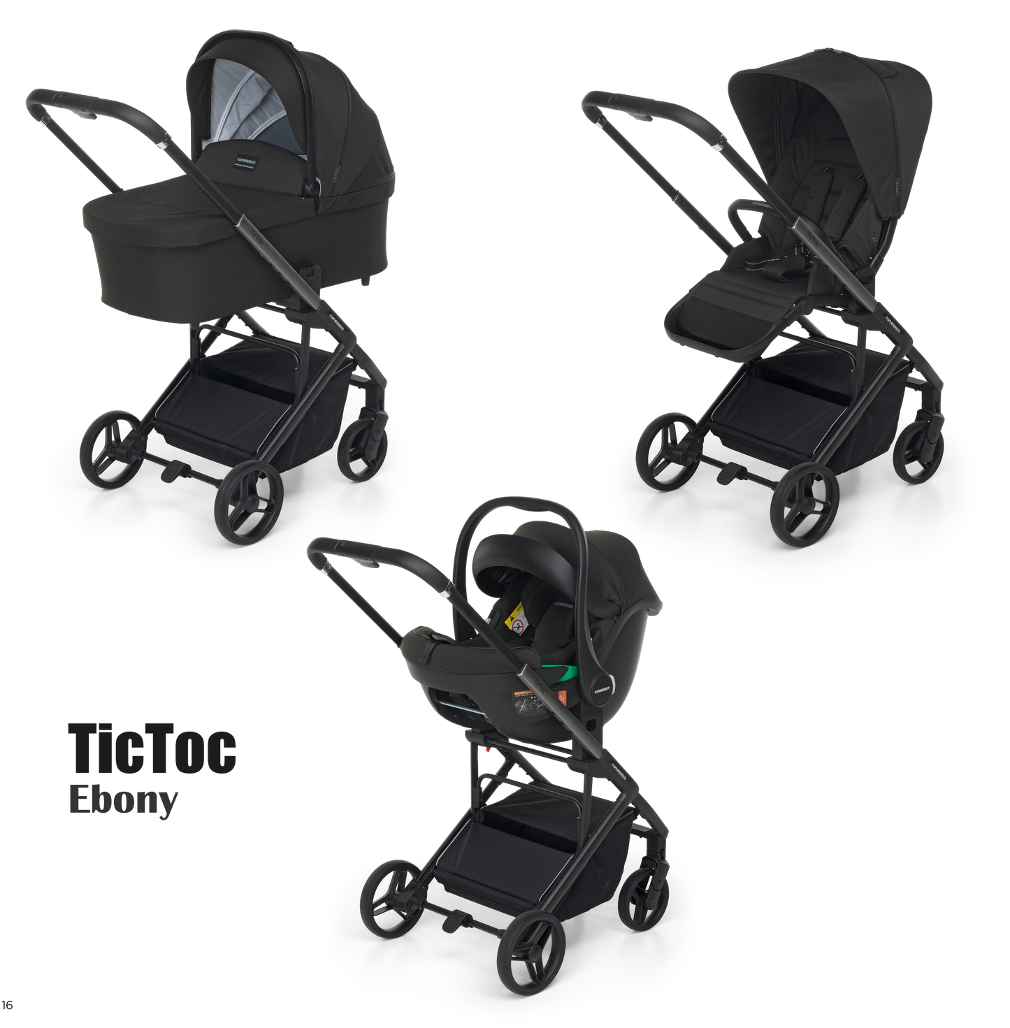 TicToc i-Size Travel System Ebony