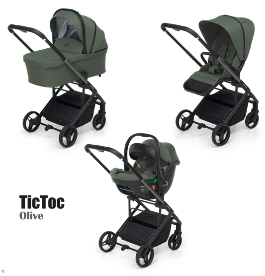 TicToc i-Size Travel System Olive